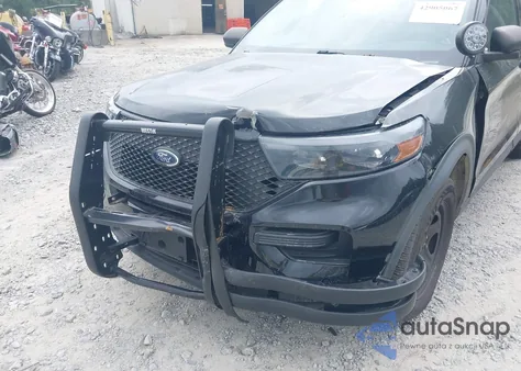 2020 Ford Explorer Police Interceptor из США, поврежденный, VIN 1FM5K8AB8LGD00858